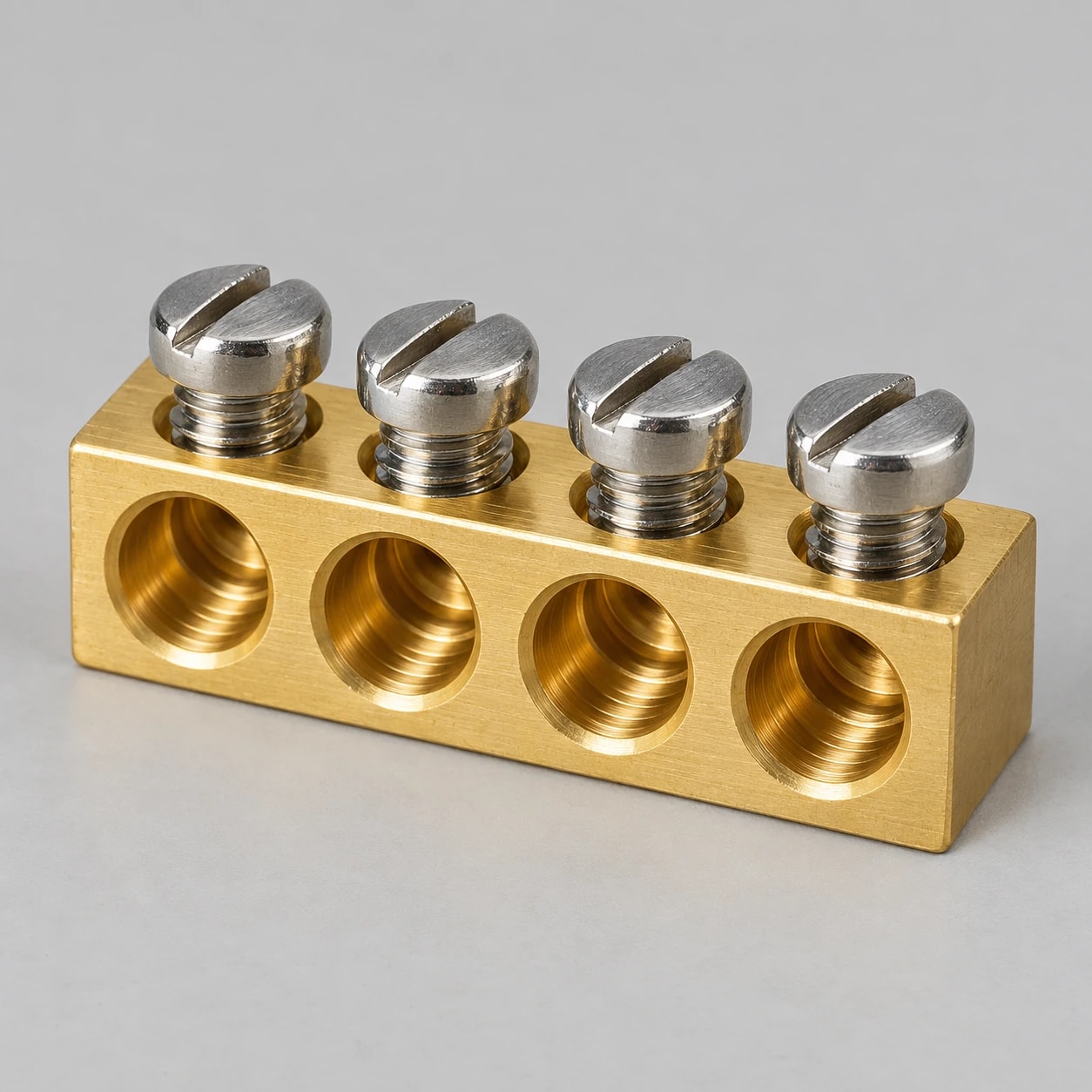 Brass Strip Connector