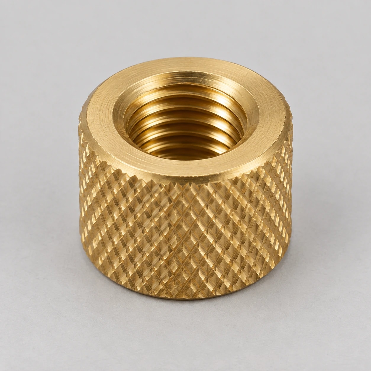 Brass Knurled Nut