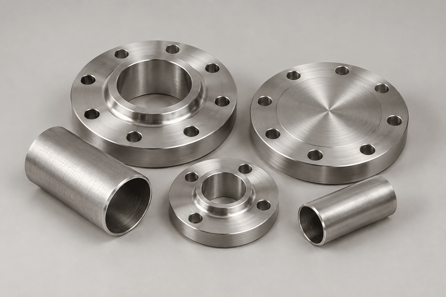 Stainless Steel Flanges & Pipe