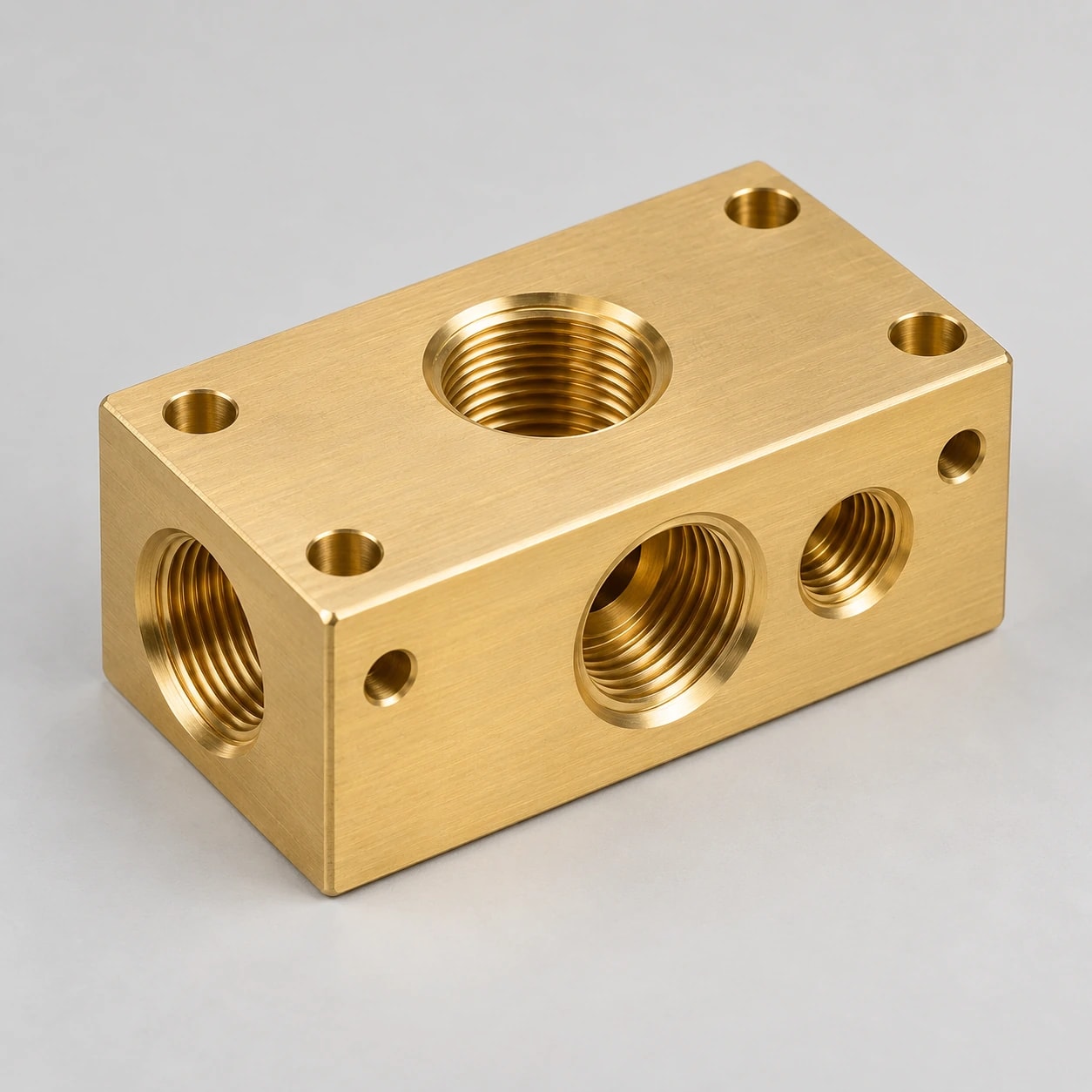 CNC Brass Block