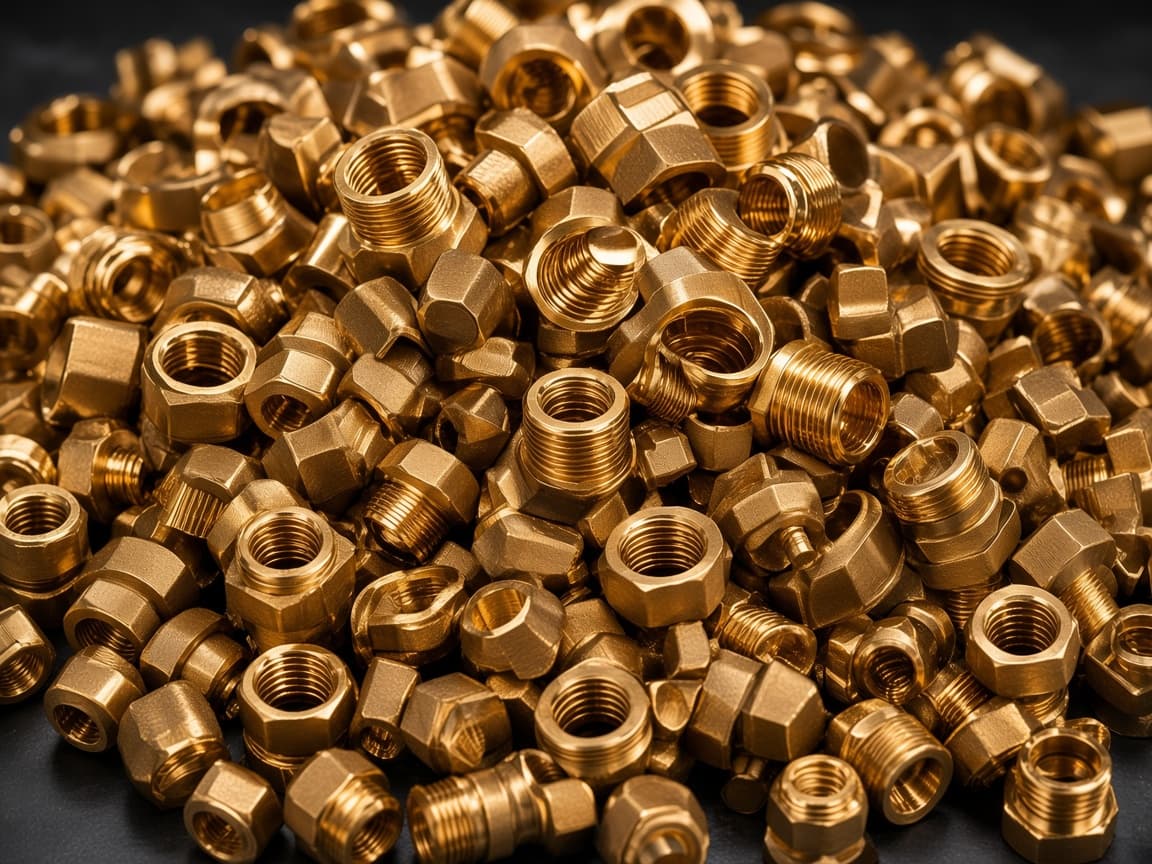 Precision brass fittings